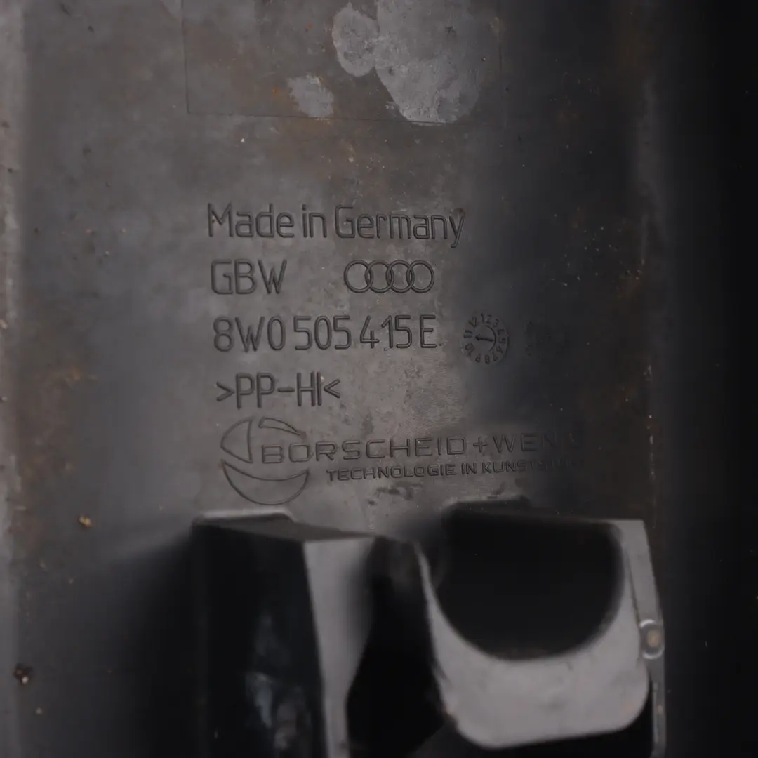 Audi A4 B9 A5 F5 Osłona Wahacza Dolna Lewy Tył - SKU 8W0505415E - Numer Części 8W0505415E