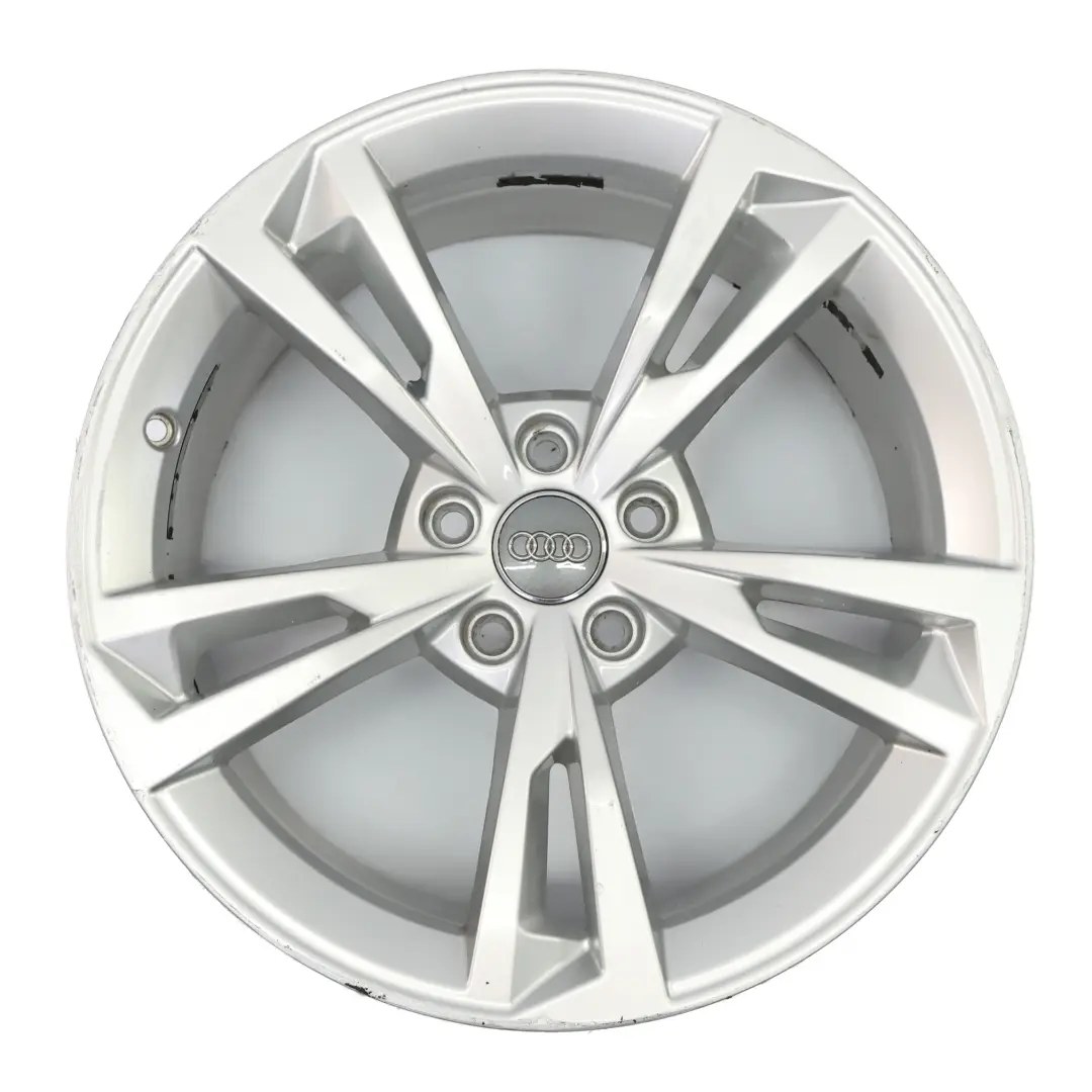 Audi A4 B9 8W Felga Aluminiowa Srebrna 18" 8.5J ET:29 - SKU 8W0601025AK-1 - Numer Części 8W0601025AK