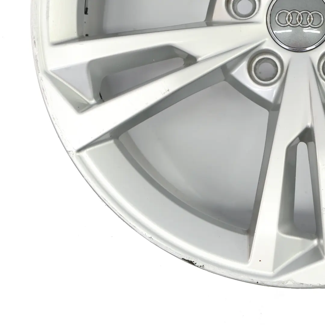 Audi A4 B9 8W Llanta Aleación Plateada 18" 8.5J ET:29 Star Spoke - SKU 8W0601025AK-1 - Número de pieza 8W0601025AK