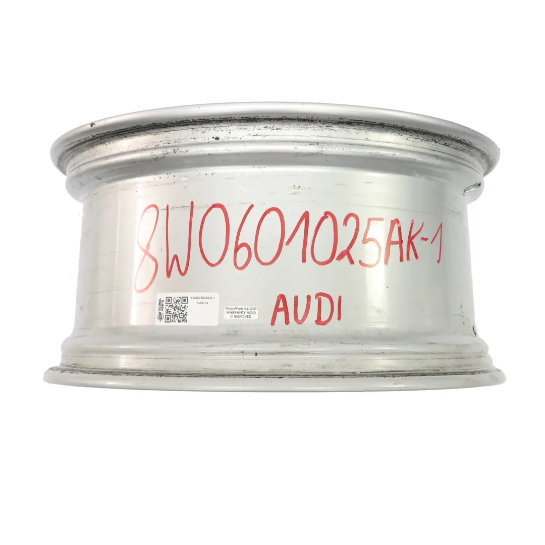Argento Cerchio Lega 18" 8.5J ET:29 Star Spoke per Audi A4 B9 8W con numero di parte 8W0601025AK Audi A4 B9 8W Argento Cerchio Lega 18" 8.5J ET:29 Star Spoke - SKU 8W0601025AK-1 - Numero di parte 8W0601025AK