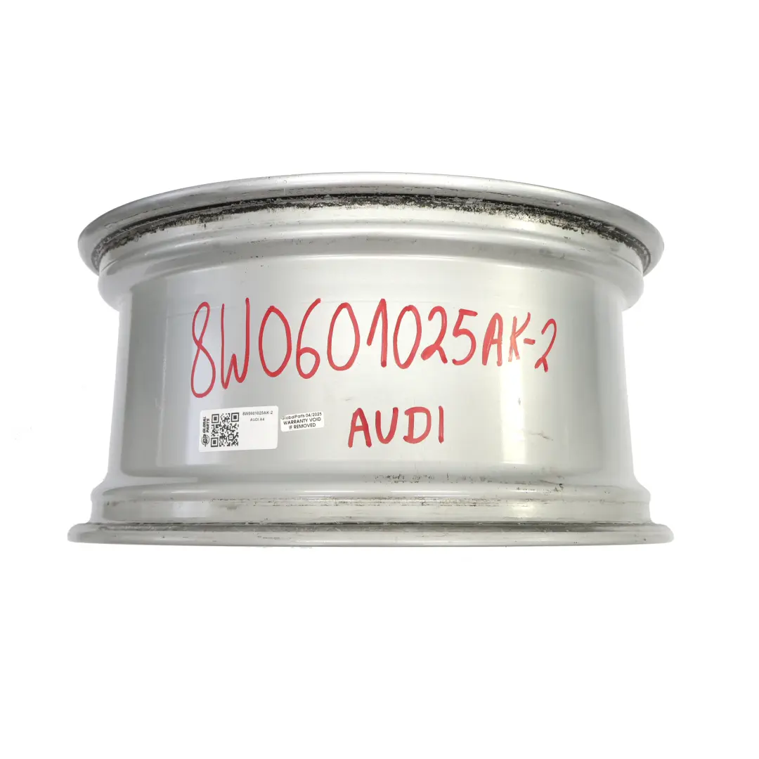 Audi A4 B9 8W Silver Wheel Alloy Rim 18" 8.5J ET:29 Star Spoke - SKU 8W0601025AK-2 - Part number 8W0601025AK