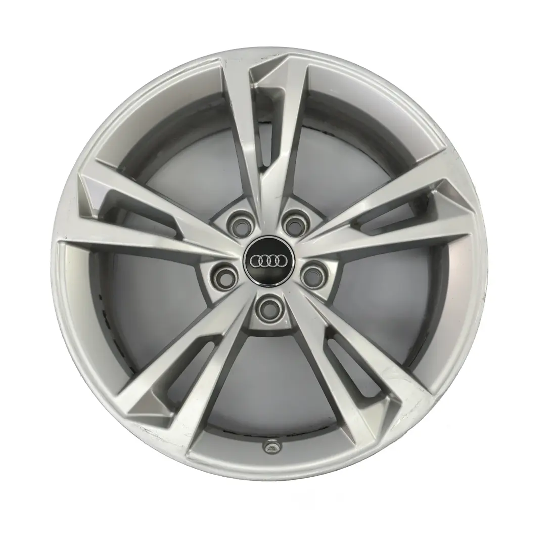 Audi A4 B9 8W Wheel Alloy Rim 18" 8.5J ET:29 Star Spoke Silver - SKU 8W0601025AK-4 - Part number 8W0601025AK