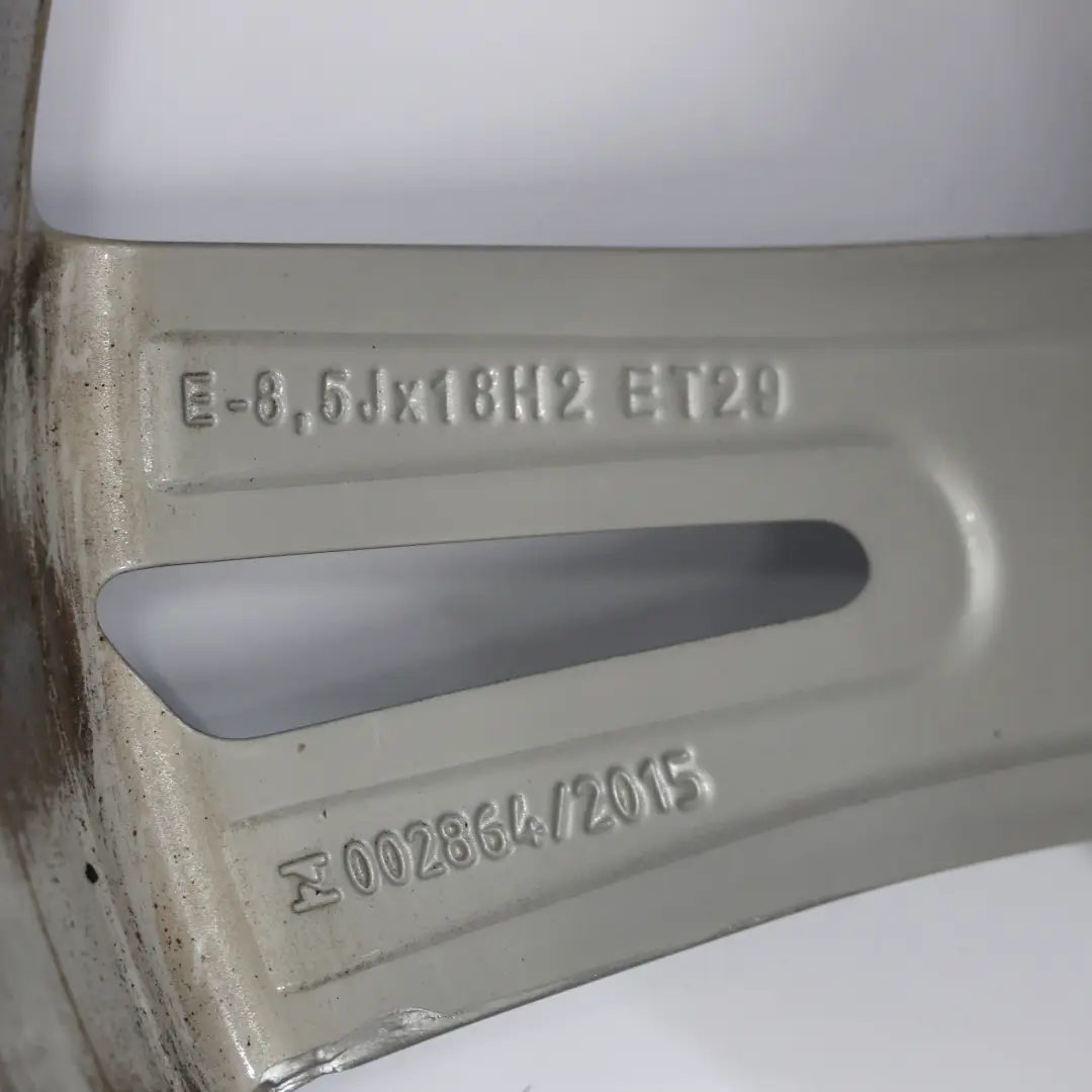 Alloy Rim 18" 8.5J ET:29 Star Spoke Silver to Audi A4 B9 8W Wheel with Part number 8W0601025AK Audi A4 B9 8W Wheel Alloy Rim 18" 8.5J ET:29 Star Spoke Silver - SKU 8W0601025AK-4 - Part number 8W0601025AK