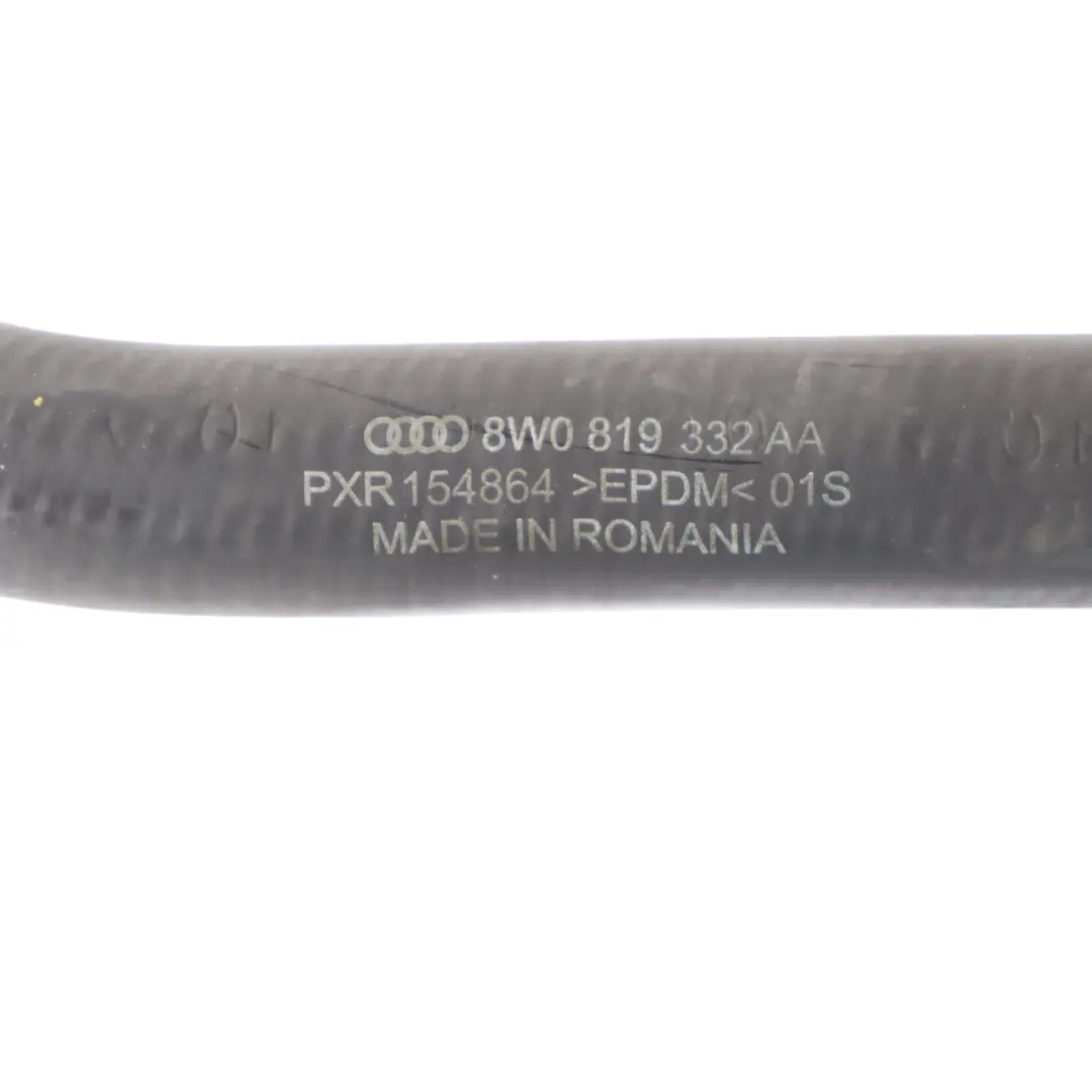 Audi A4 B9 Water Hose Cooling Engine Coolant Pipe Line - SKU 8W0819332AA - Part number 8W0819332AA