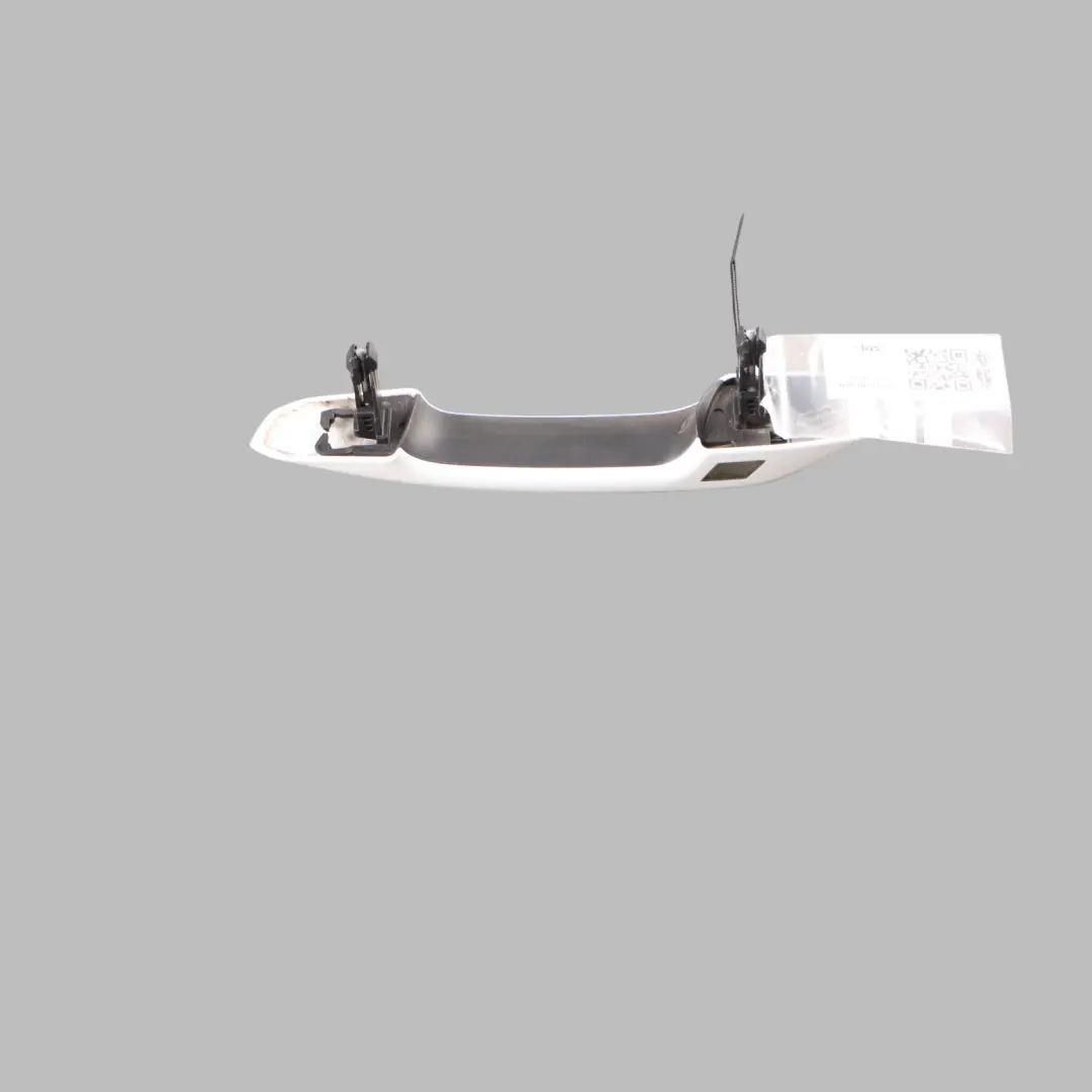 Audi A4 B9 Rear Door Handle Outside Grab Right O/S Ibis White - Y9C - SKU 8W0837240-IWH - Part number 8W0837240