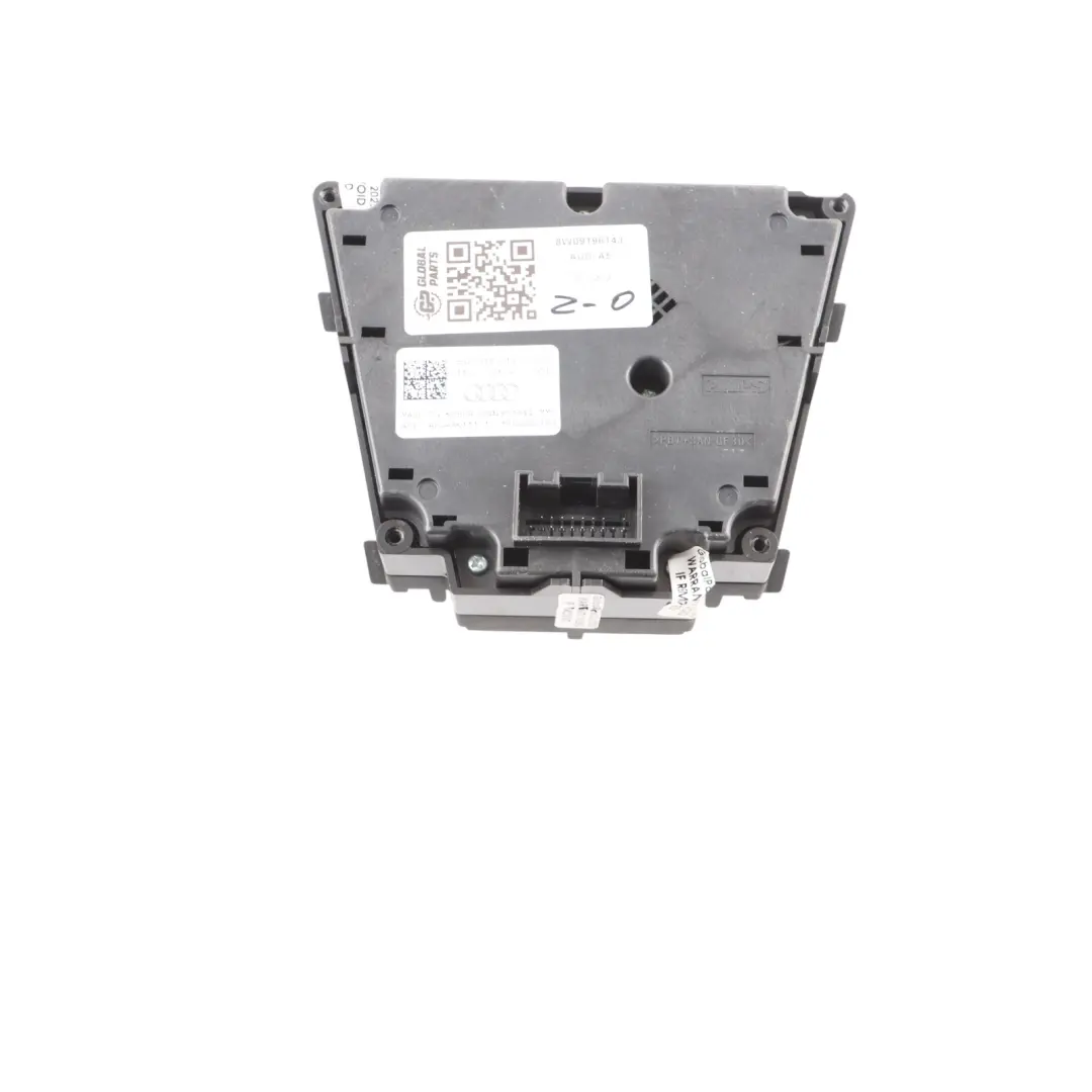 Audi A5 F5 Control Panel Multimedia Radio Sat Nav Switch - SKU 8W0919614J - Part number 8W0919614J