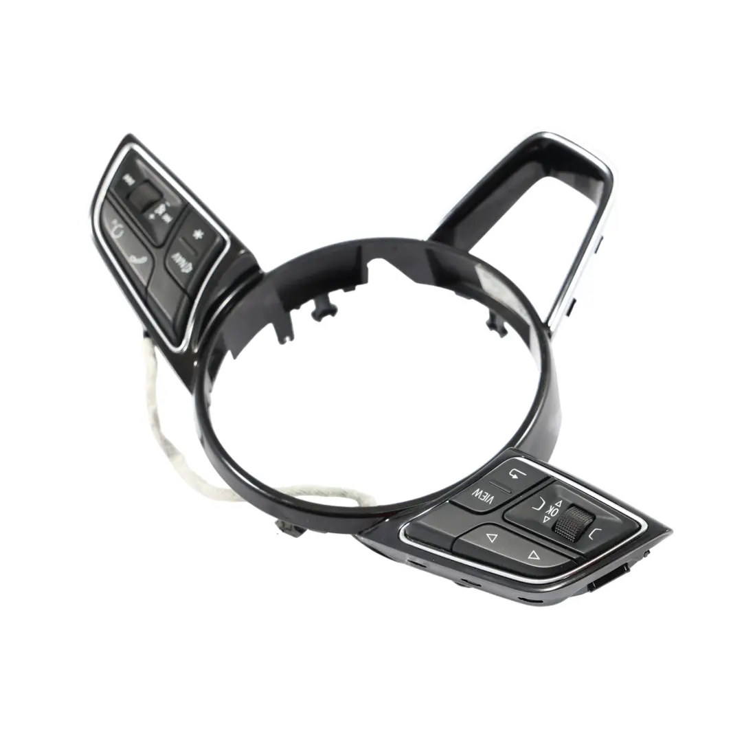 Audi A5 8T Garniture Cache Bouton Multifonction Commutateurs Volant - SKU 8W0951523E - Numéro de pièce 8W0951523E