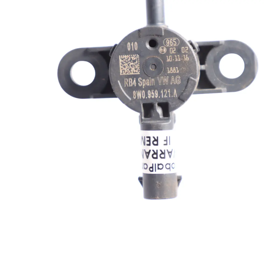 Audi A4 B9 A5 F5 Module Air Capteur Protection Piéton Crash - SKU 8W0959121A - Numéro de pièce 8W0959121A