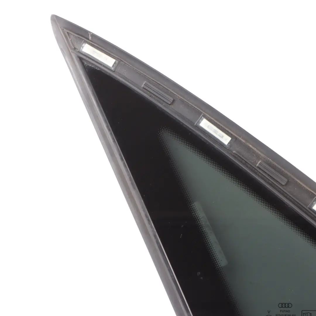 Quarter Side Window Glass Left N/S Tinted AS3 to Audi A4 B9 Rear with Part number 8W5845297C Audi A4 B9 Rear Quarter Side Window Glass Left N/S Tinted AS3 - SKU 8W5845297C - Part number 8W5845297C