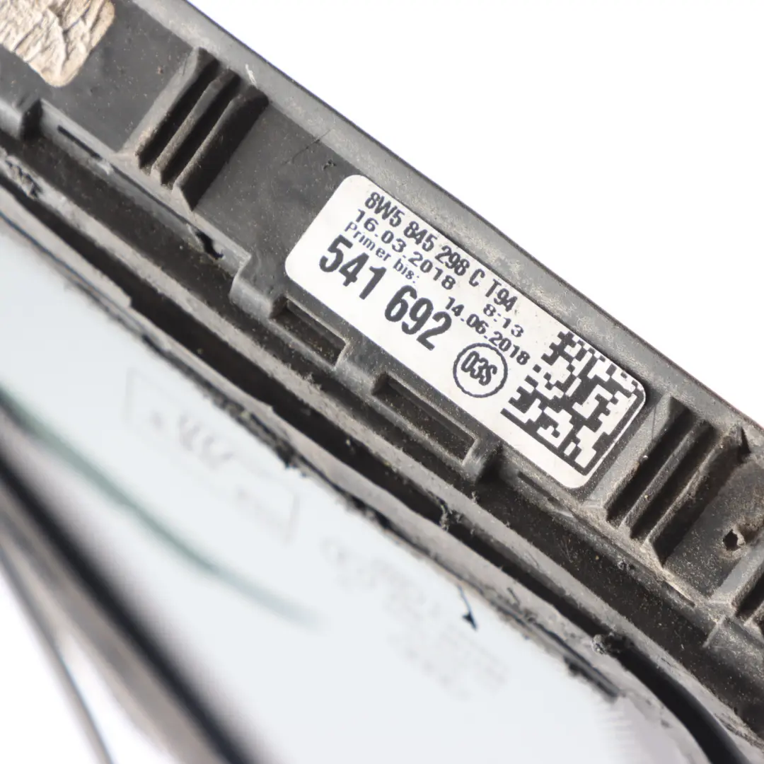 Quarter Side Window Glass Right O/S Tinted AS3 to Audi A4 B9 Rear with Part number 8W5845298C Audi A4 B9 Rear Quarter Side Window Glass Right O/S Tinted AS3 - SKU 8W5845298C - Part number 8W5845298C