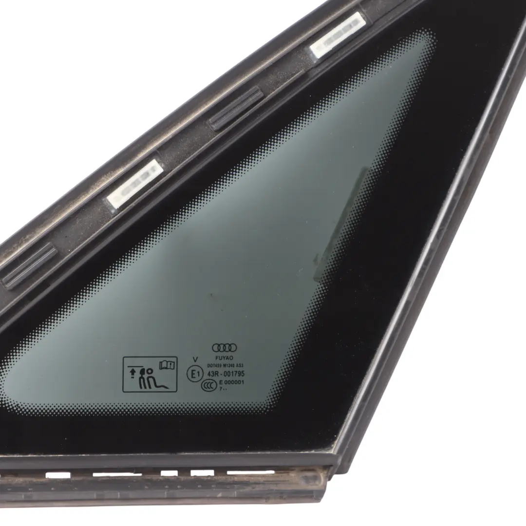 Audi A4 B9 Rear Quarter Side Window Glass Right O/S Tinted AS3 - SKU 8W5845298C - Part number 8W5845298C