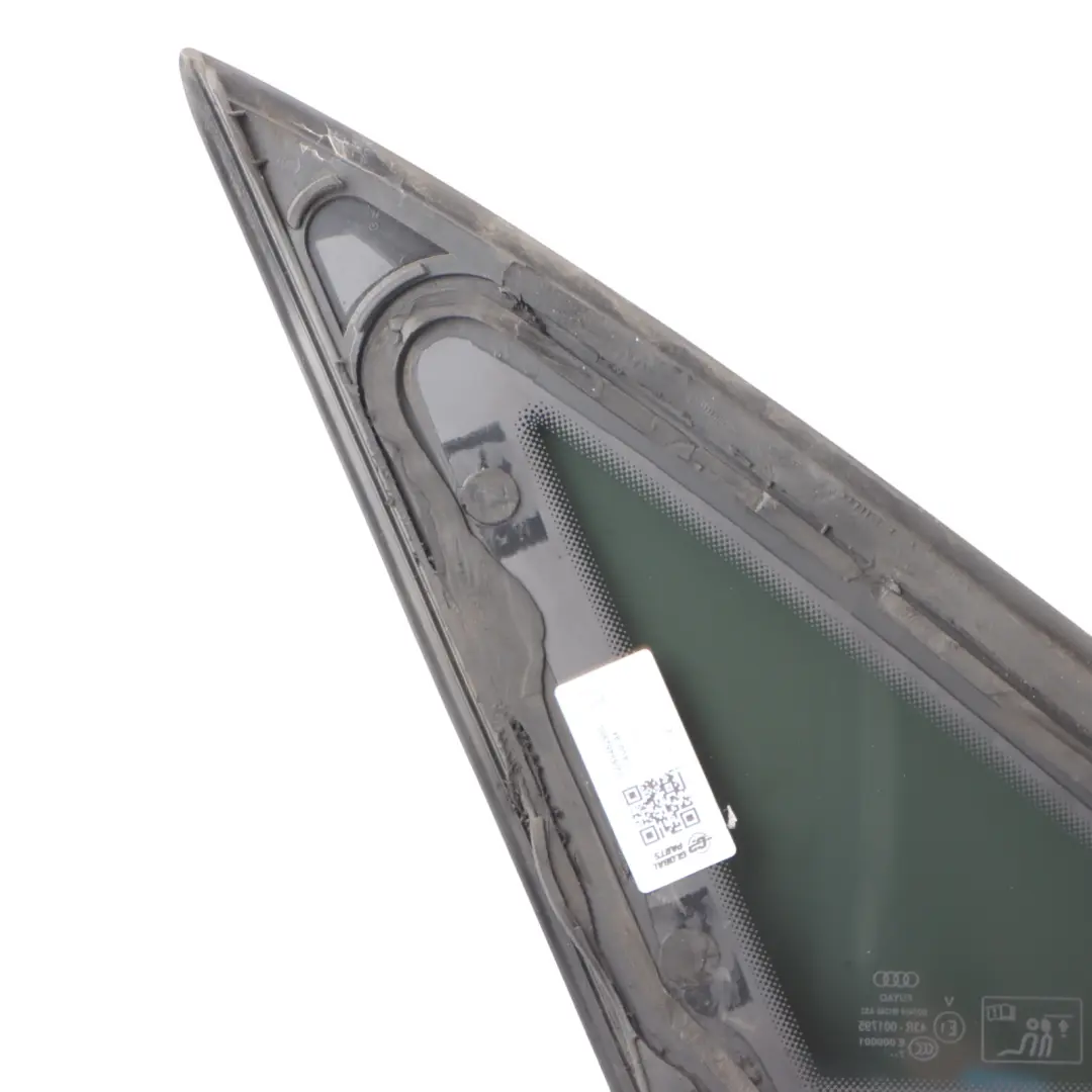 Quarter Side Window Glass Right O/S Tinted AS3 to Audi A4 B9 Rear with Part number 8W5845298C Audi A4 B9 Rear Quarter Side Window Glass Right O/S Tinted AS3 - SKU 8W5845298C - Part number 8W5845298C