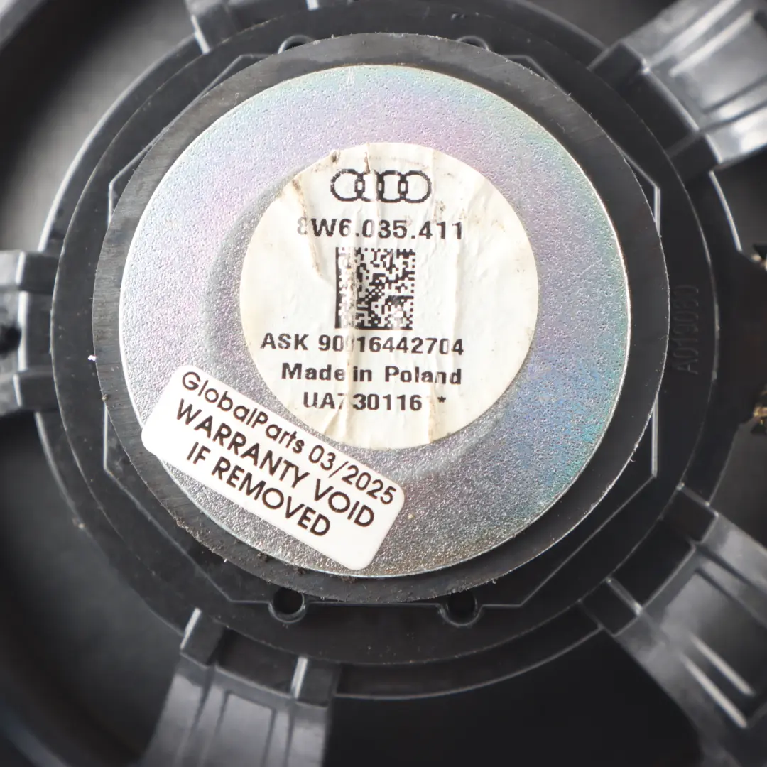 Głośnik Niskotonowy Tylny Lewy do Audi A5 F5 o numerze 8W6035411 Audi A5 F5 Głośnik Niskotonowy Tylny Lewy - SKU 8W6035411 - Numer Części 8W6035411