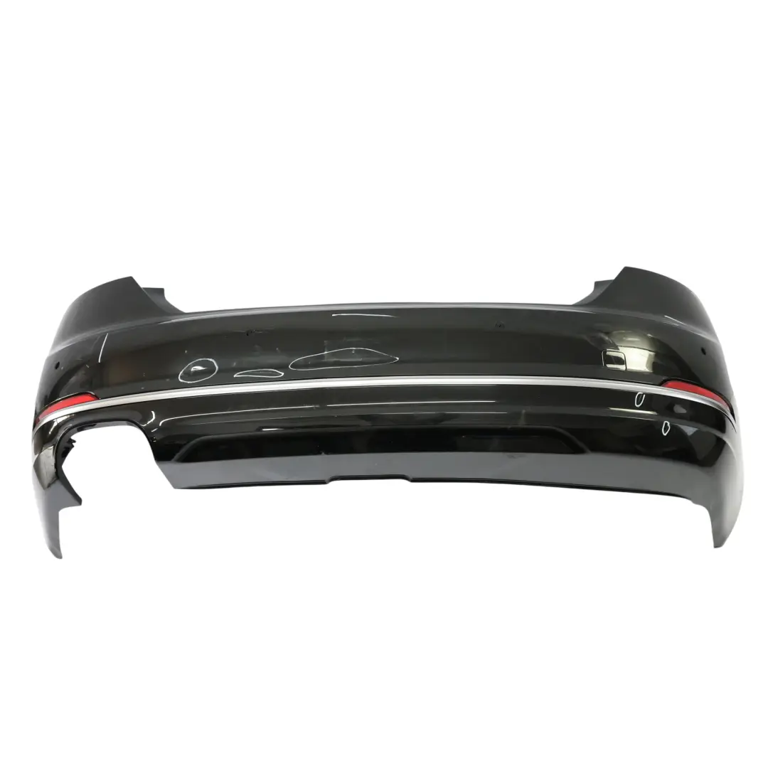Rear Bumper Audi A5 F5 2.0 TDI Trim Panel Covering Mythical Black Metallic - Y9T - SKU 8W6807067K-MYB - Part number 8W6807067K