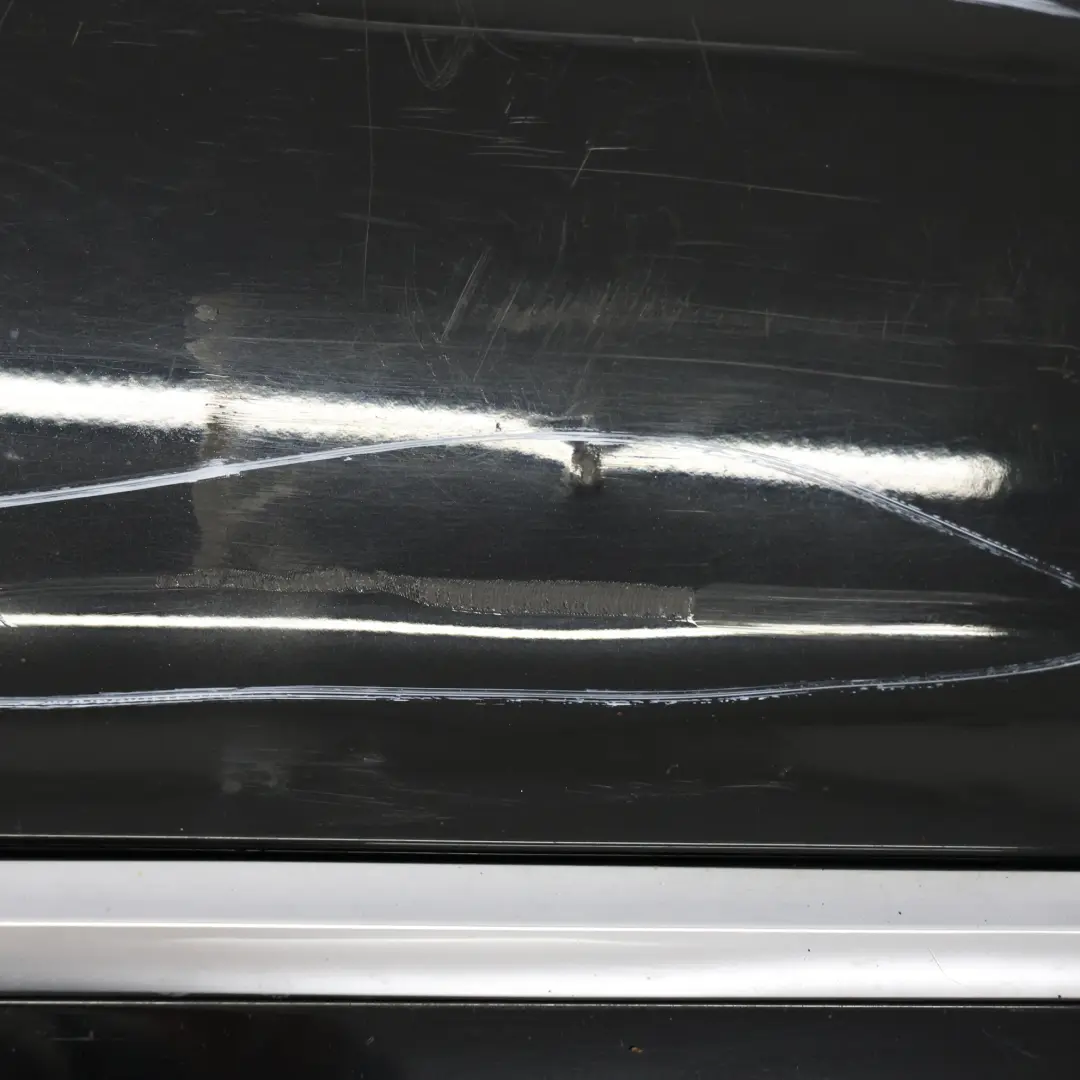Bumper Audi A5 F5 2.0 TDI Trim Panel Covering Mythical Black Metallic - Y9T to Rear with Part number 8W6807067K Rear Bumper Audi A5 F5 2.0 TDI Trim Panel Covering Mythical Black Metallic - Y9T - SKU 8W6807067K-MYB - Part number 8W6807067K