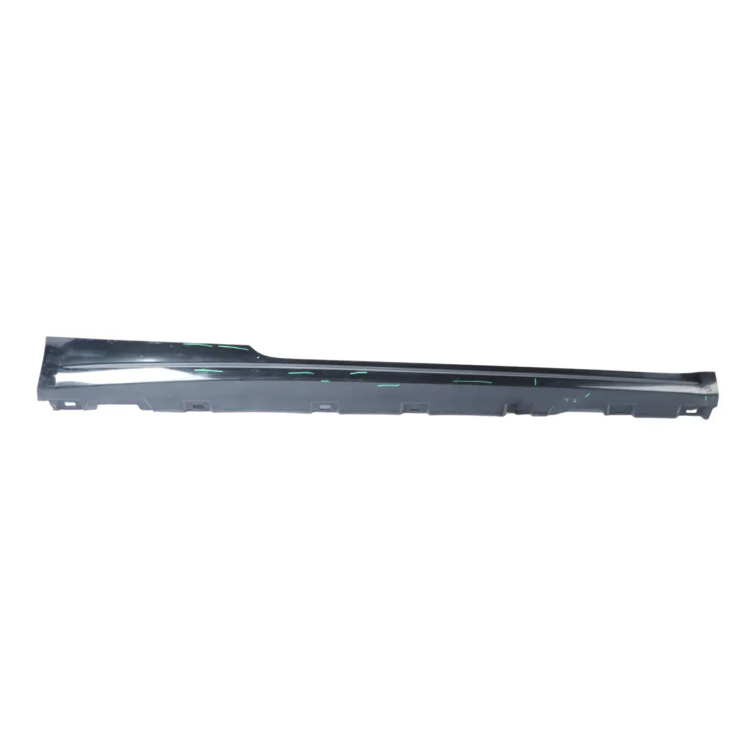 Side Skirt Audi A5 F5 Coupe Trim Panel Right O/S Mythical Black - Y9T to with Part number 8W6853860 Side Skirt Audi A5 F5 Coupe Trim Panel Right O/S Mythical Black - Y9T - SKU 8W6853856-MYB - Part number 8W6853860