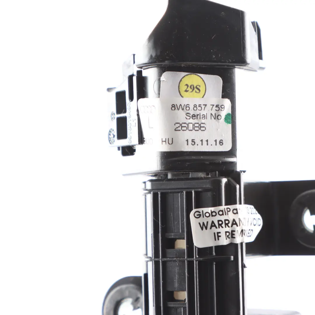 Seatbelt Extender Motor Front Left N/S to Audi A5 F5 with Part number 8W6857759 Audi A5 F5 Seatbelt Extender Motor Front Left N/S - SKU 8W6857759 - Part number 8W6857759