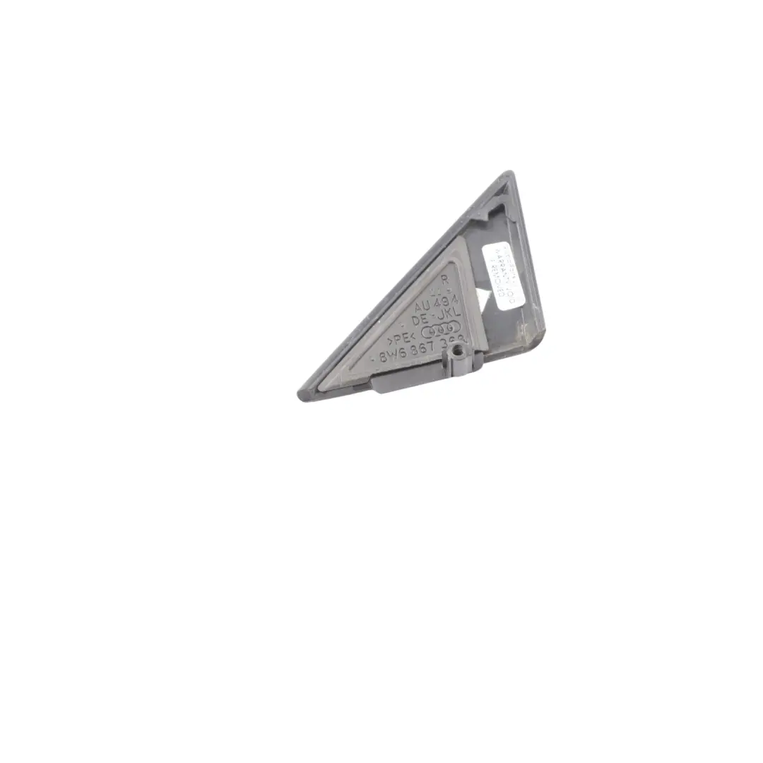 Außenspiegel Vorne Rechts Dreieck Trim Cover für Audi A5 F5 mit Teilenummer 8W6867368 Audi A5 F5 Außenspiegel Vorne Rechts Dreieck Trim Cover - SKU 8W6867368 - Teilenummer 8W6867368