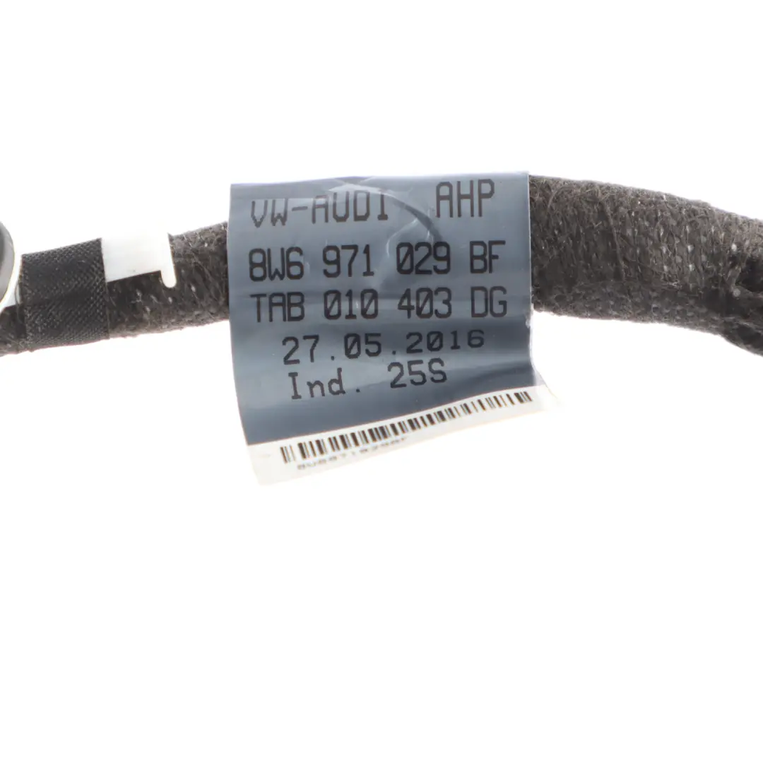 Audi A5 F5 Front Door Wiring Harness Cable Driver's Right O/S Side - SKU 8W6971029BF - Part number 8W6971029BF