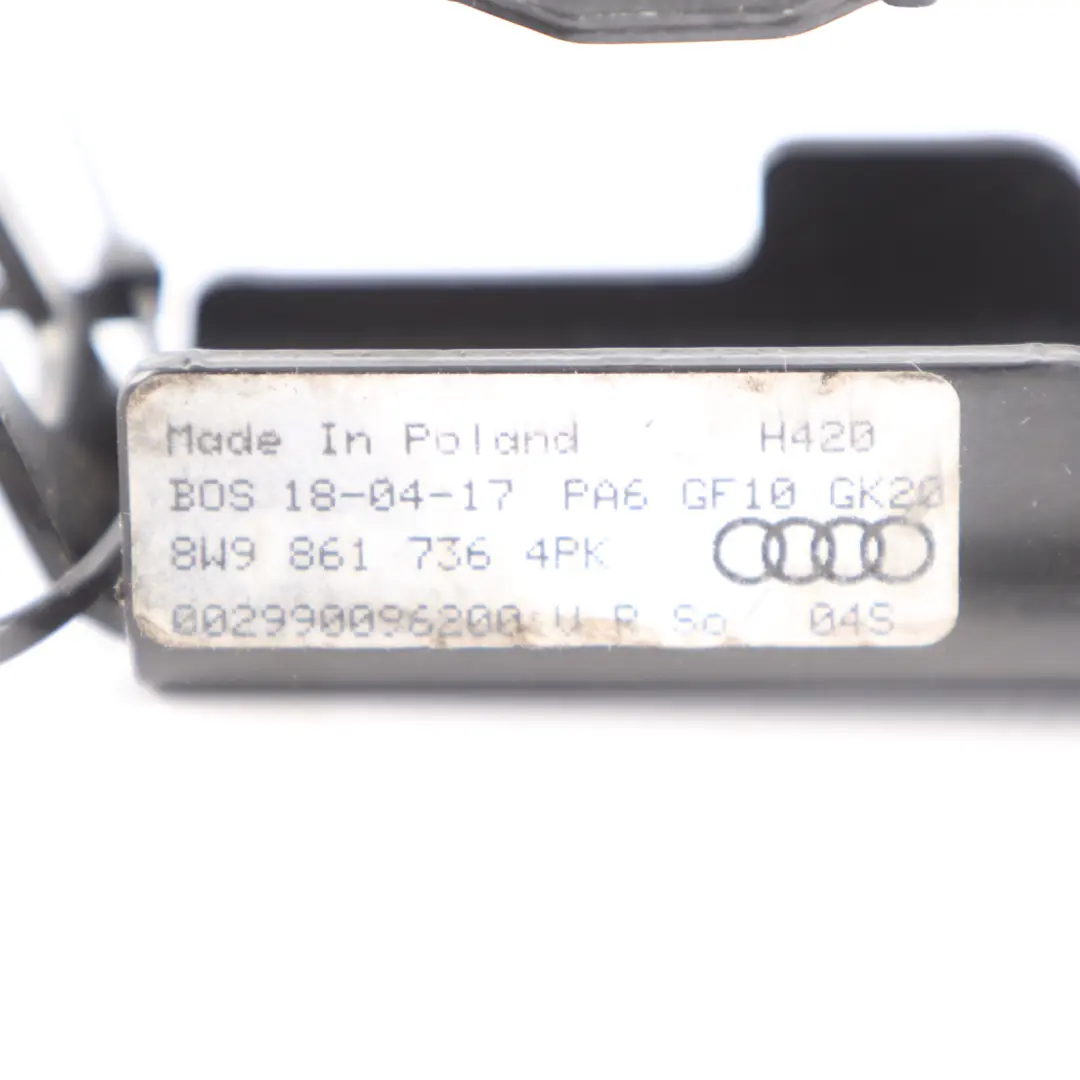 Luggage Retaining Net Locking Socket Rear Right O/S to Audi A4 B9 with Part number 8W98617364PK Audi A4 B9 Luggage Retaining Net Locking Socket Rear Right O/S - SKU 8W98617364PK - Part number 8W98617364PK