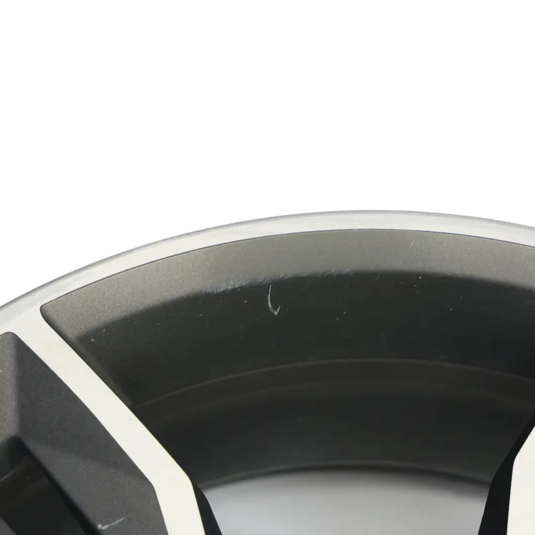 Audi A1 S1 8X Silver Alloy Wheel Rim 18" 7.5J ET:37,5 Star Spoke - SKU 8X0601025BS-2 - Part number 8X0601025BS