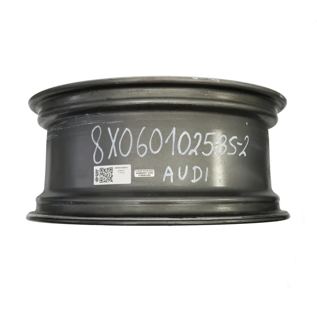 Audi A1 S1 8X Silver Alloy Wheel Rim 18" 7.5J ET:37,5 Star Spoke - SKU 8X0601025BS-2 - Part number 8X0601025BS