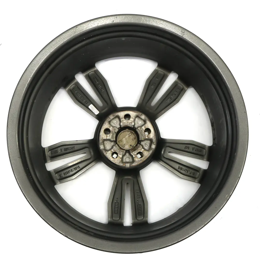 Audi A1 S1 8X Silver Alloy Wheel Rim 18" 7.5J ET:37,5 Star Spoke - SKU 8X0601025BS-3 - Part number 8X0601025BS