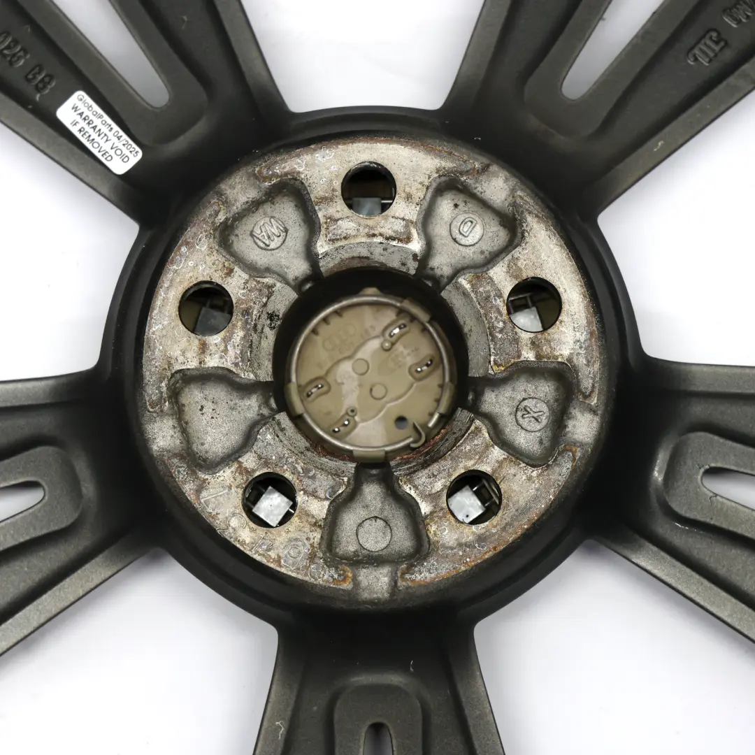 Alloy Wheel Rim 18" 7.5J ET:37,5 Star Spoke to Audi A1 S1 8X Silver with Part number 8X0601025BS Audi A1 S1 8X Silver Alloy Wheel Rim 18" 7.5J ET:37,5 Star Spoke - SKU 8X0601025BS-3 - Part number 8X0601025BS