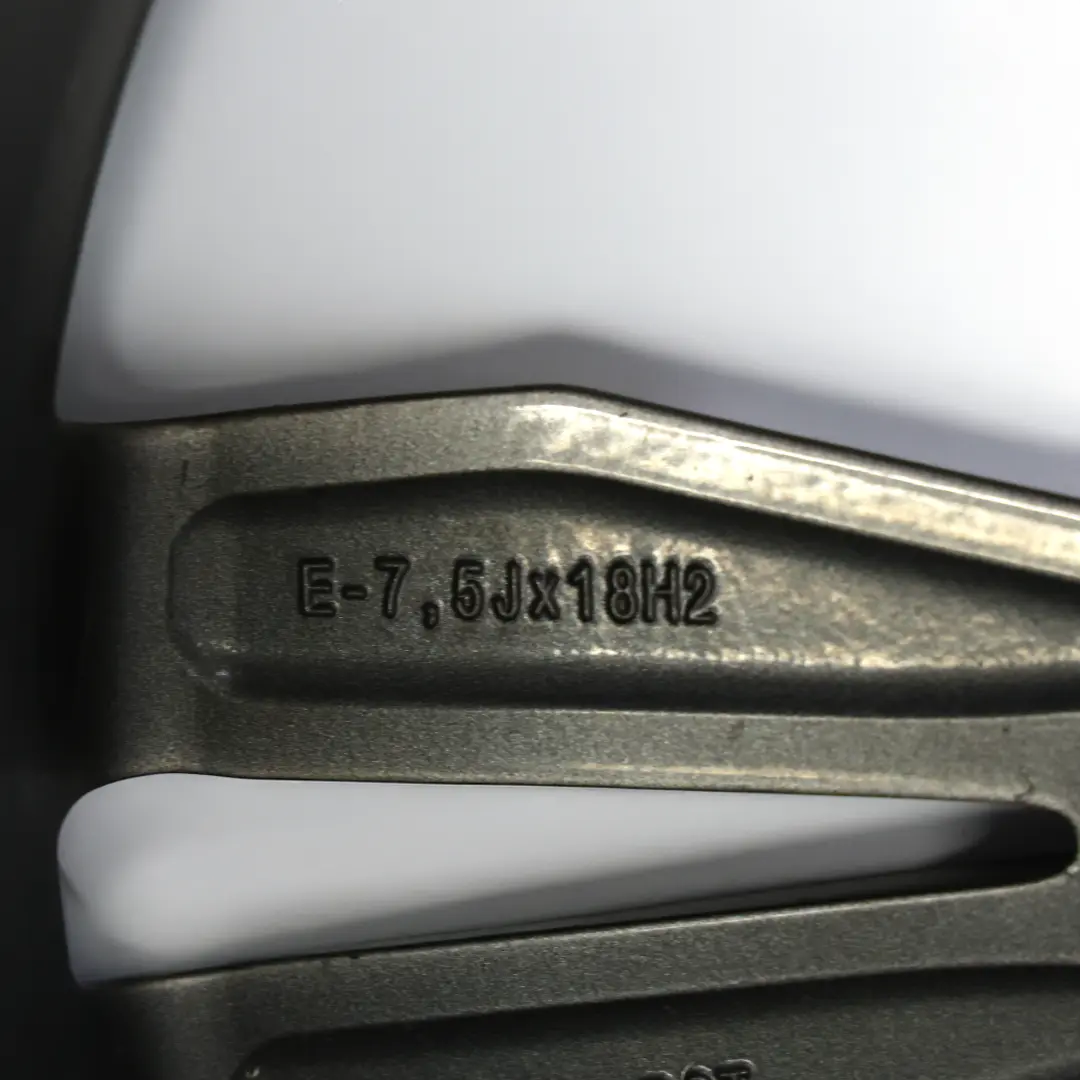 Alloy Wheel Rim 18" 7.5J ET:37,5 Star Spoke to Audi A1 S1 8X Silver with Part number 8X0601025BS Audi A1 S1 8X Silver Alloy Wheel Rim 18" 7.5J ET:37,5 Star Spoke - SKU 8X0601025BS-3 - Part number 8X0601025BS