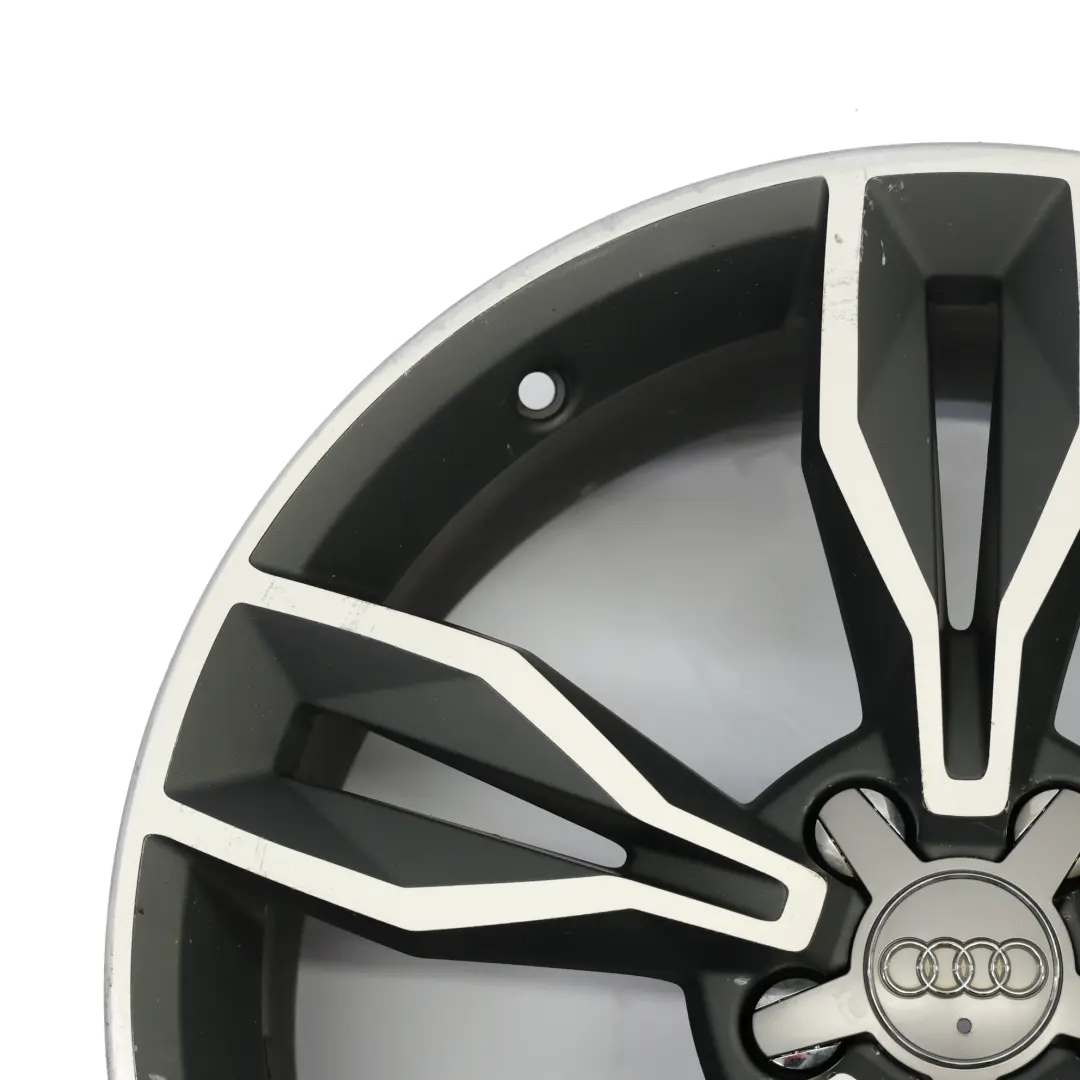 Alloy Wheel Rim 18" 7.5J ET:37,5 Star Spoke to Audi A1 S1 8X Silver with Part number 8X0601025BS Audi A1 S1 8X Silver Alloy Wheel Rim 18" 7.5J ET:37,5 Star Spoke - SKU 8X0601025BS-3 - Part number 8X0601025BS