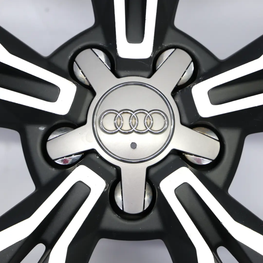 Audi A1 S1 8X Silver Alloy Wheel Rim 18" 7.5J ET:37,5 Star Spoke - SKU 8X0601025BS-3 - Part number 8X0601025BS