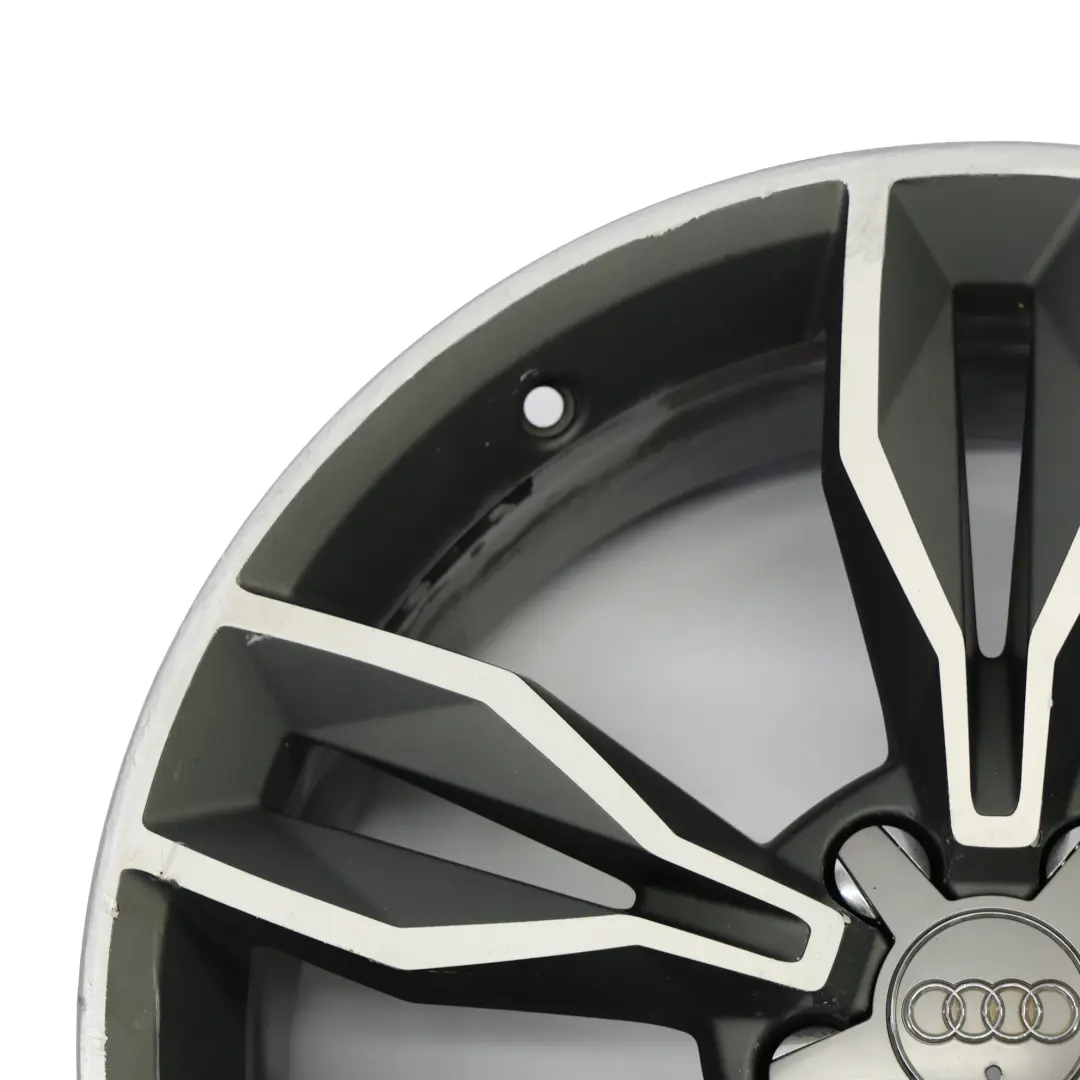 Alloy Wheel Rim 18" 7.5J ET:37,5 Star Spoke to Audi A1 S1 8X Silver with Part number 8X0601025BS Audi A1 S1 8X Silver Alloy Wheel Rim 18" 7.5J ET:37,5 Star Spoke - SKU 8X0601025BS-4 - Part number 8X0601025BS