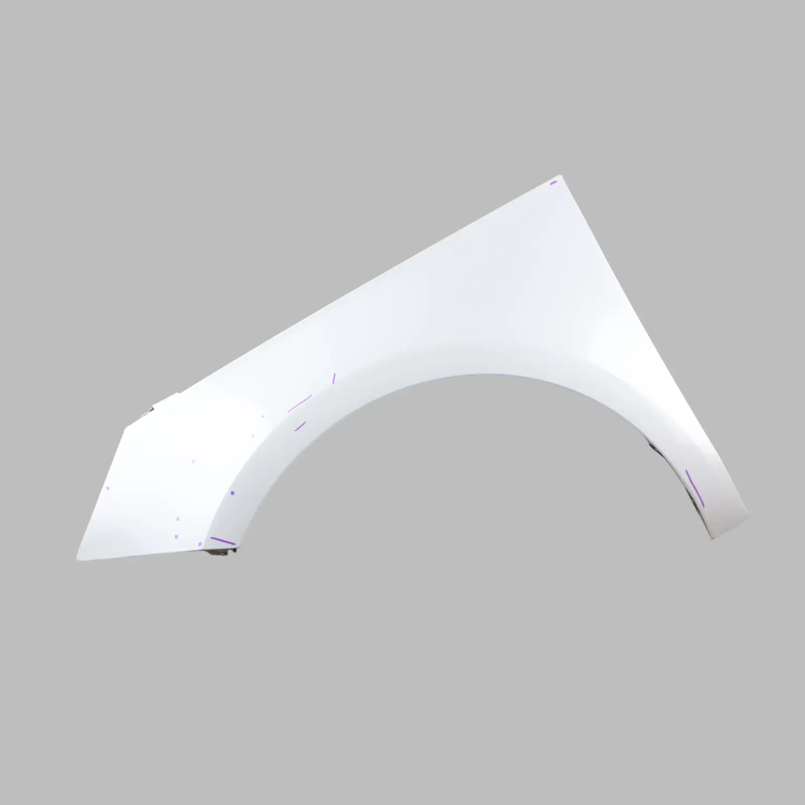 Audi A1 8X Side Panel Front Left N/S Wing Fender Cover Glacier White Pearl - S9R