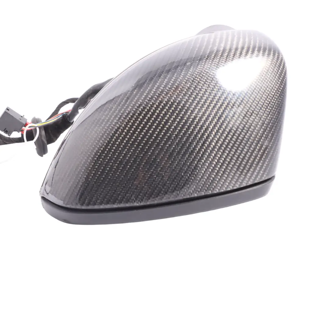 Audi A1 8X Sportback Electric Wing Mirror Door Left N/S Carbon Fiber - SKU RHD-8X2857409S-KARBON - Part number 8X2857409S