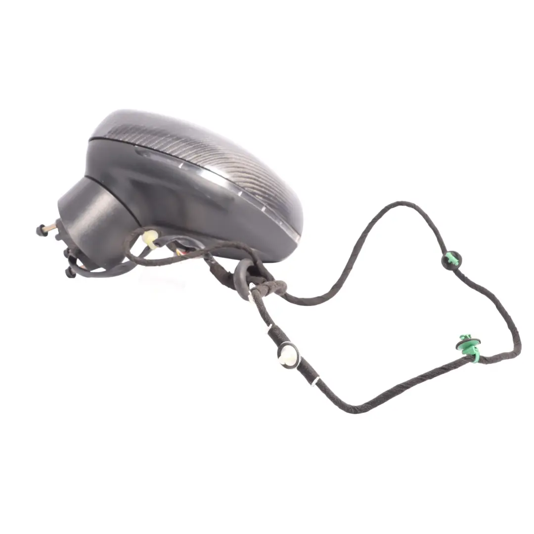 Audi A1 8X Sportback Electric Wing Mirror Door Left N/S Carbon Fiber - SKU RHD-8X2857409S-KARBON - Part number 8X2857409S