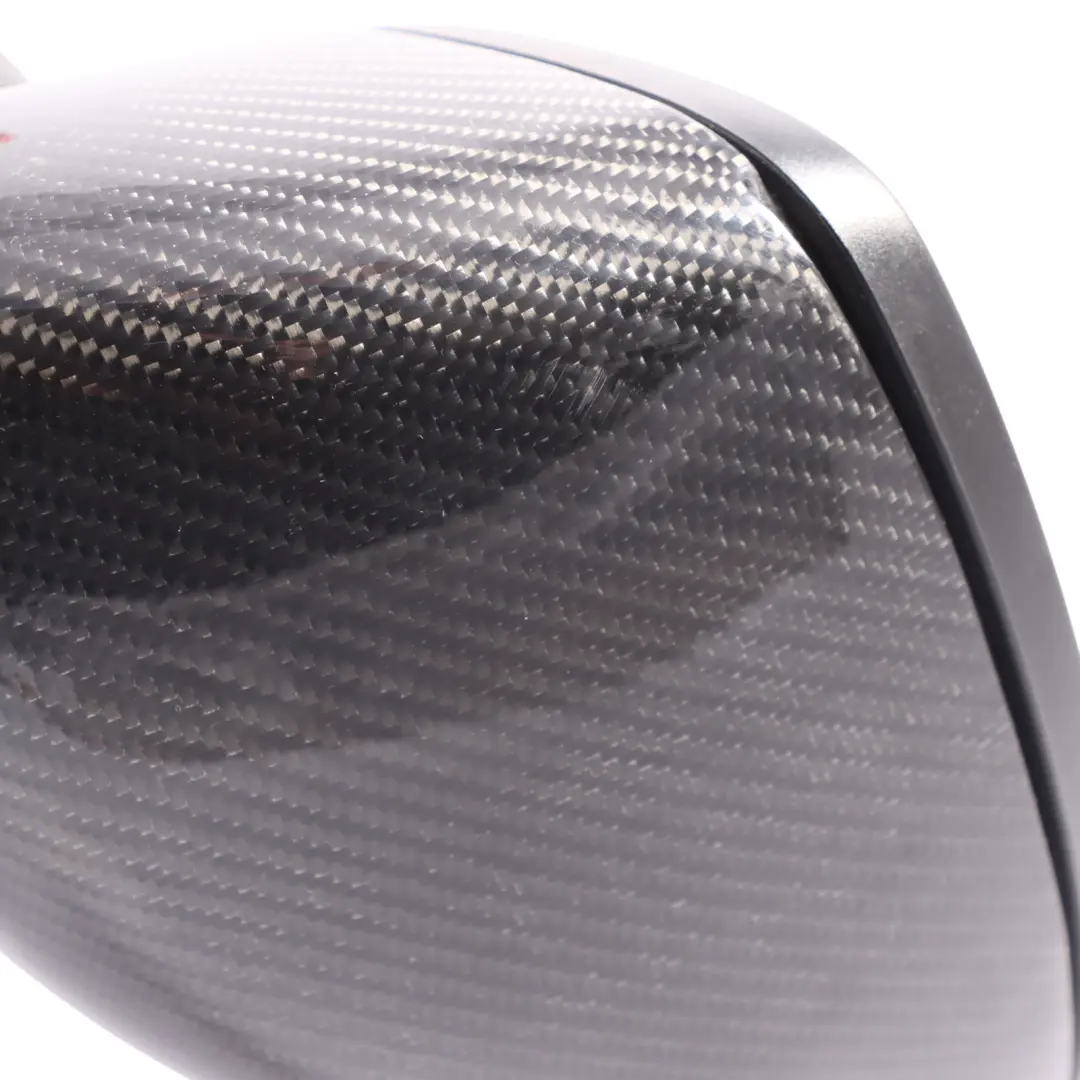 Audi A1 8X Sportback Electric Wing Mirror Door Left N/S Carbon Fiber - SKU RHD-8X2857409S-KARBON - Part number 8X2857409S