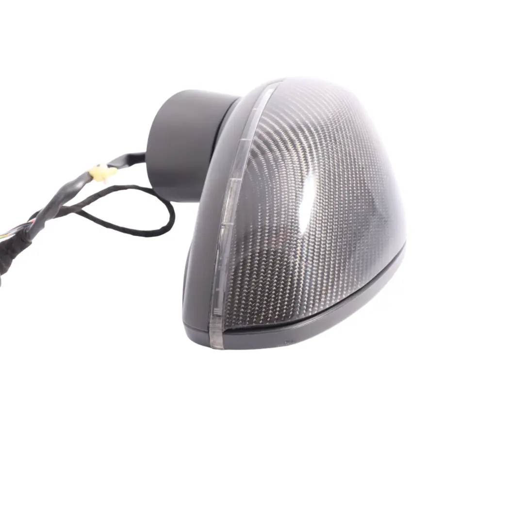 Sportback Electric Wing Mirror Door Left N/S Carbon Fiber to Audi A1 8X with Part number 8X2857409S Audi A1 8X Sportback Electric Wing Mirror Door Left N/S Carbon Fiber - SKU RHD-8X2857409S-KARBON - Part number 8X2857409S