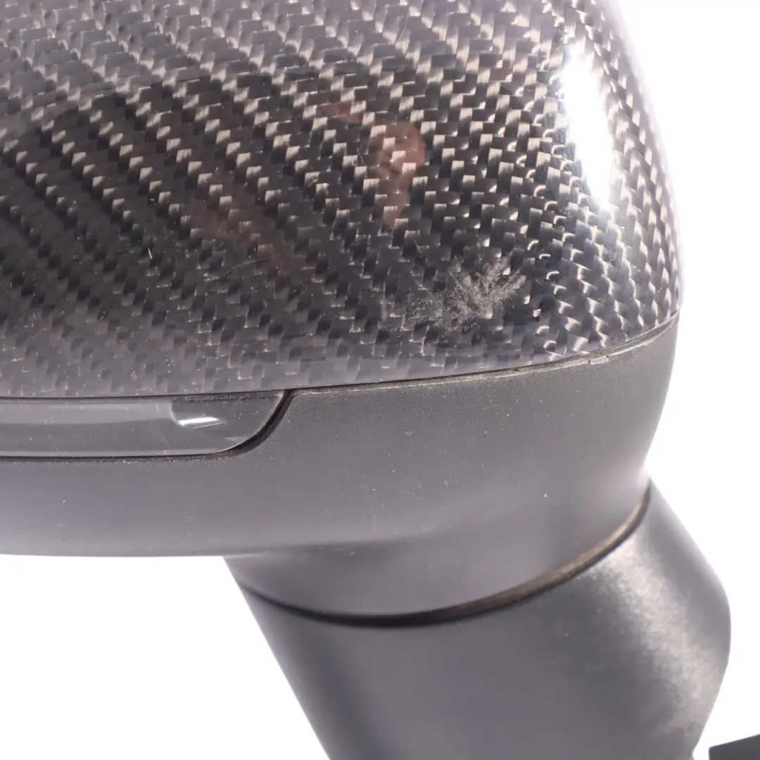 Audi A1 8X Sportback Electric Wing Mirror Door Right O/S Carbon Fiber - SKU RHD-8X2857410R-KARBON - Part number 8X2857410R