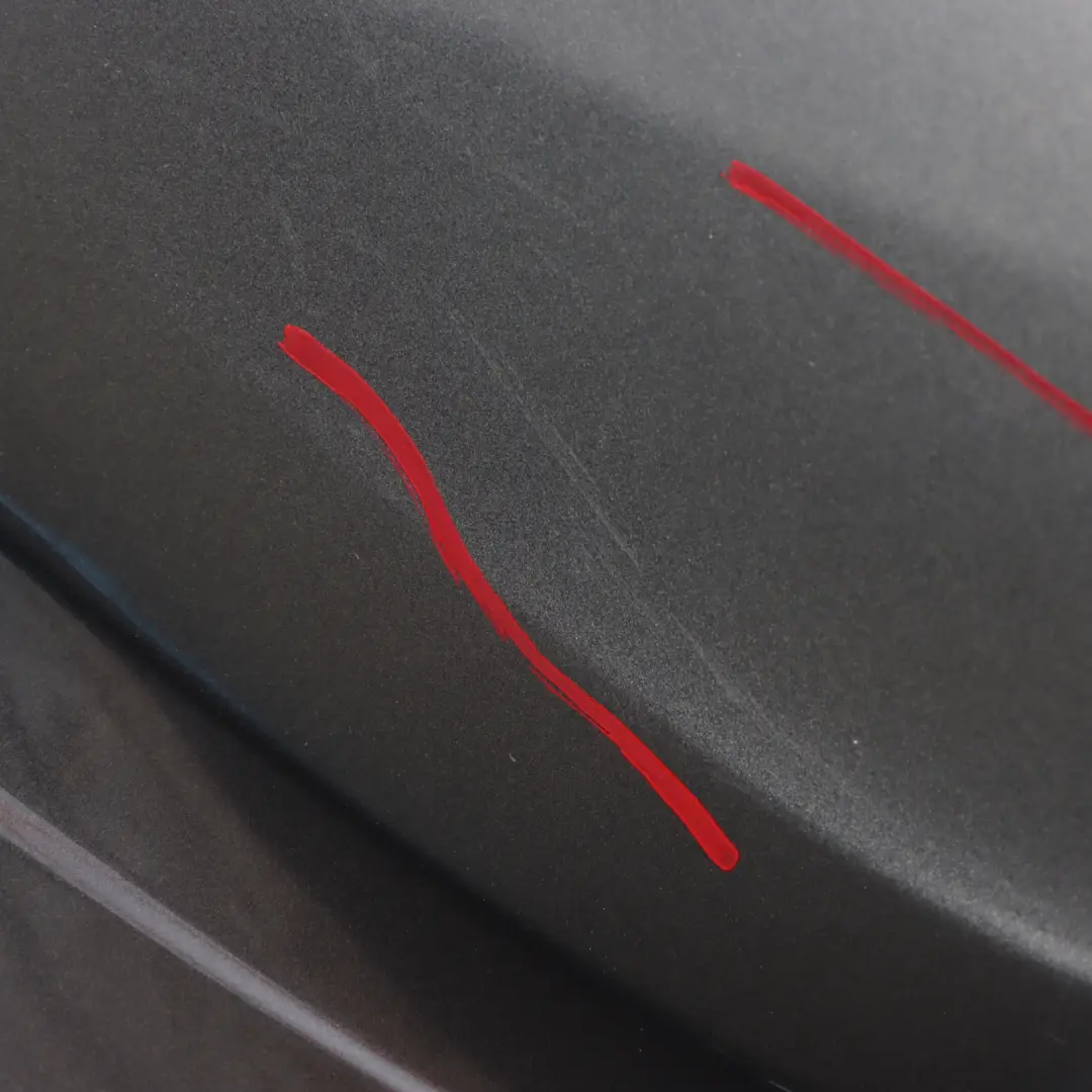 Audi A1 8X Spoiler Heckklappe Kofferraum Verkleidung Daytona Grau Z7S - SKU 8X4827933B-DGR - Teilenummer 8X4827933B