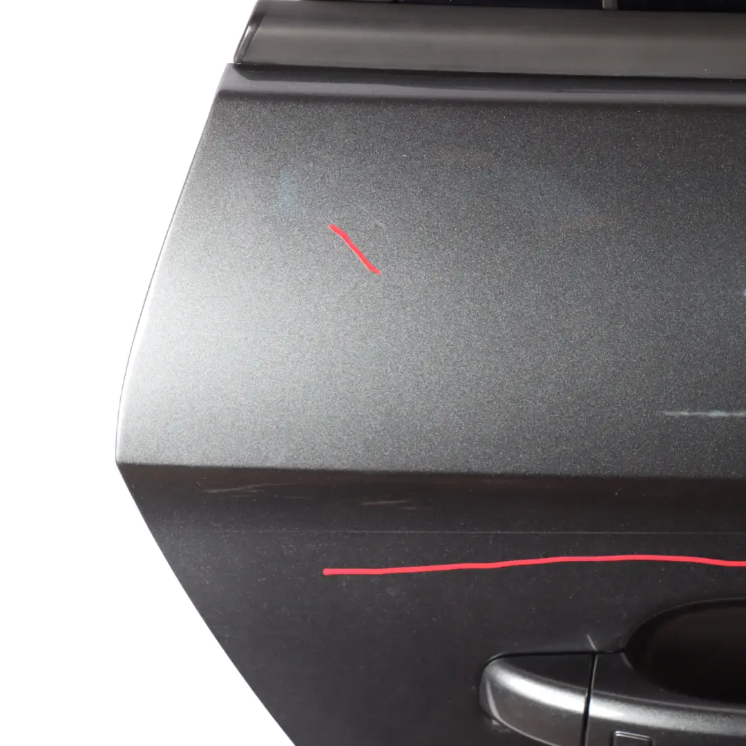 Audi A1 8X Porta posteriore destra Daytona Grey Pearl Effect - Z7S - SKU 8X4833052B-DGR - Numero di parte 8X4833052B