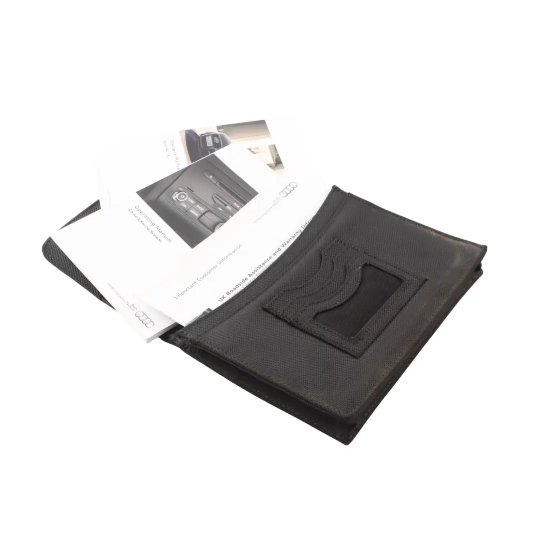 Audi A1 S1 8X Owner's Operating Manual Handbook Booklet Case - SKU 8XA012720AA - Part number 8XA012720AA