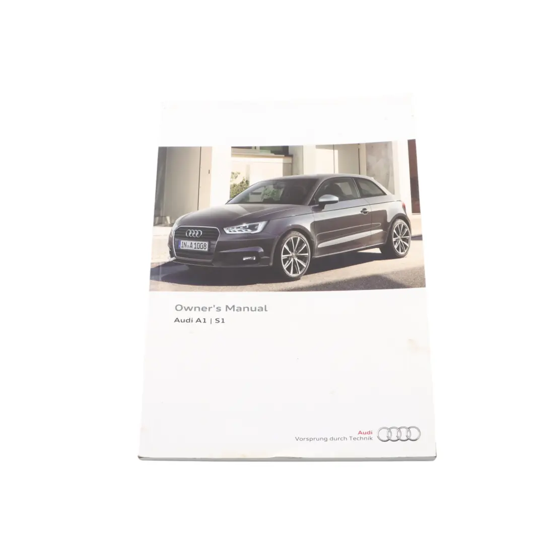 Audi A1 S1 8X Owner's Operating Manual Handbook Booklet Case - SKU 8XA012720AA - Part number 8XA012720AA