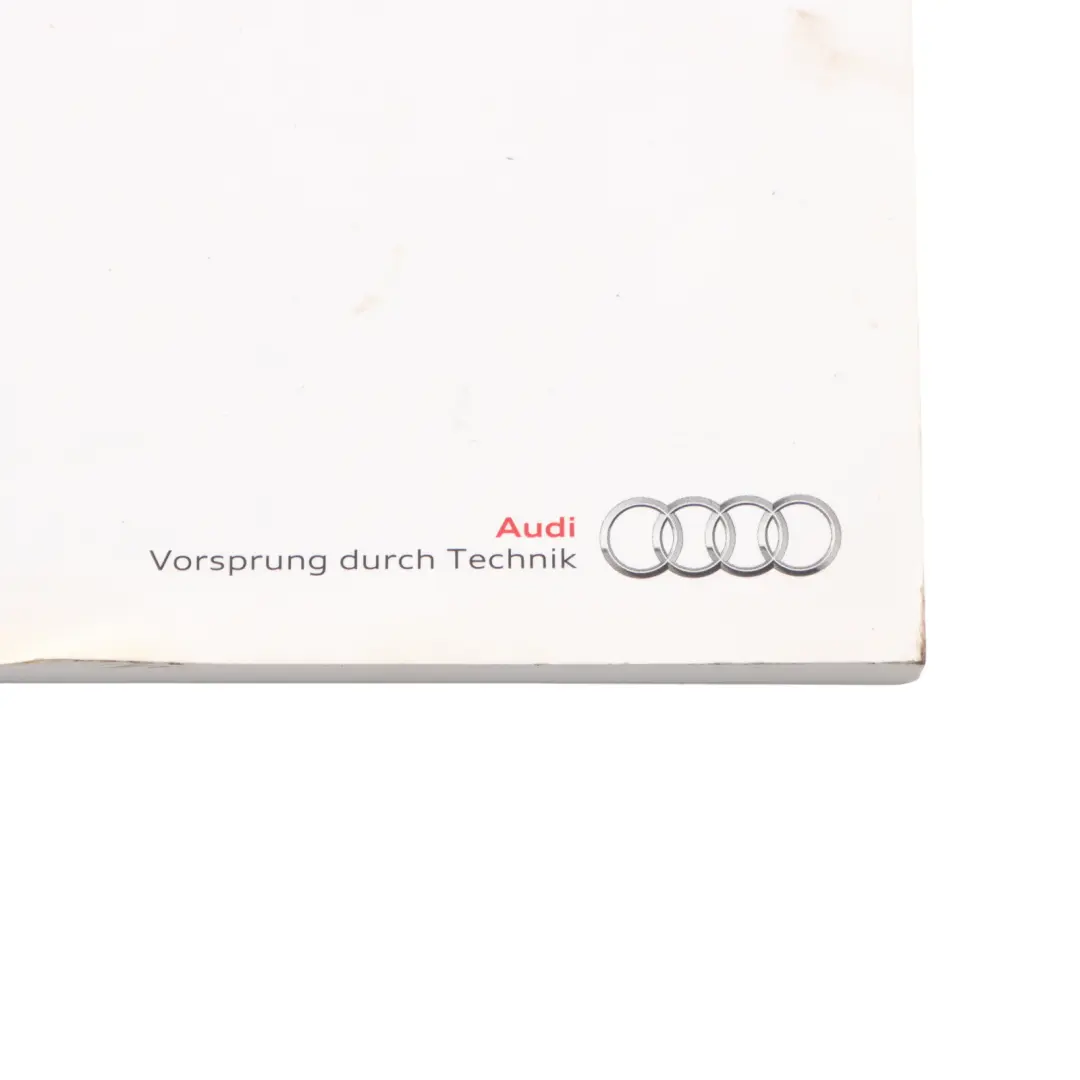 Audi A1 S1 8X Owner's Operating Manual Handbook Booklet Case - SKU 8XA012720AA - Part number 8XA012720AA