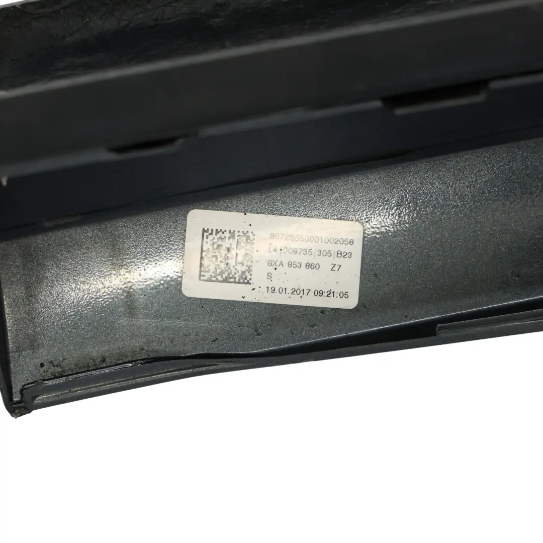 Side Skirt Panel Audi S1 8X Right O/S Door Sill Cover Daytona Grey Pearl - Z7S to  with Part number 8XA853860  Side Skirt Panel Audi S1 8X Right O/S Door Sill Cover Daytona Grey Pearl - Z7S - SKU 8XA853860-DGR - Part number 8XA853860