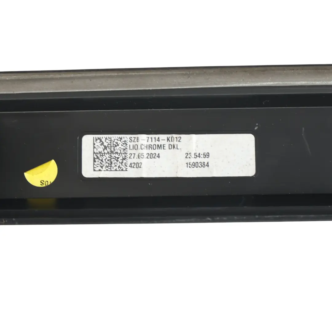  Faldón Lateral Audi S3 8Y Derecho Panel Cubre Umbral Daytona Gris Perla - Z7S - SKU 8Y0853860-DGR - Número de pieza 8Y0853860