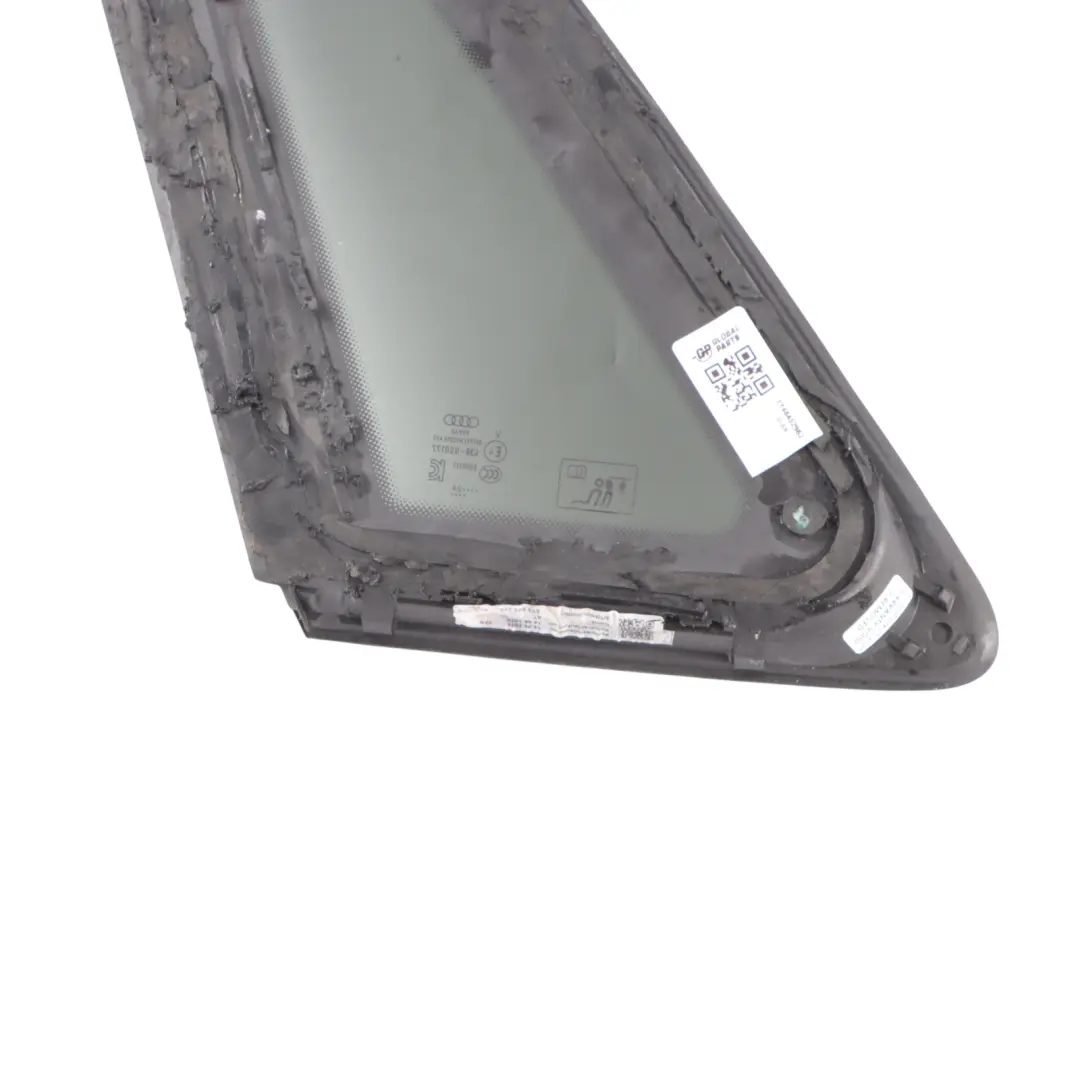 8Y Rear Quarter Window Triangle Glass Right O/S Glass AS3 to Audi A3 RS3 with Part number 8Y4845298J Audi A3 RS3 8Y Rear Quarter Window Triangle Glass Right O/S Glass AS3 - SKU 8Y4845298J - Part number 8Y4845298J