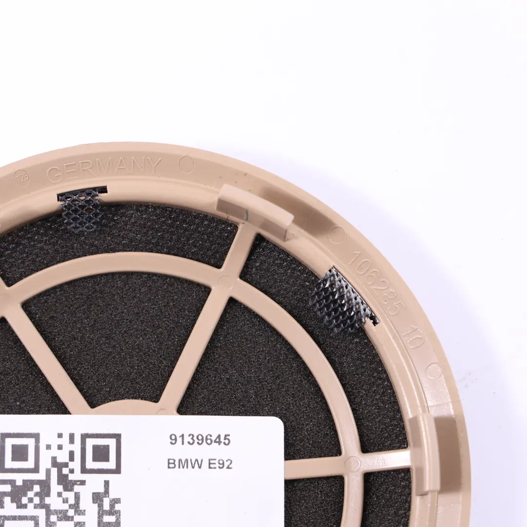 Front Door Speaker Trim Cover Panel Left N/S to BMW E92 with Part number 9139645 BMW E92 Front Door Speaker Trim Cover Panel Left N/S - SKU 9139645 - Part number 9139645