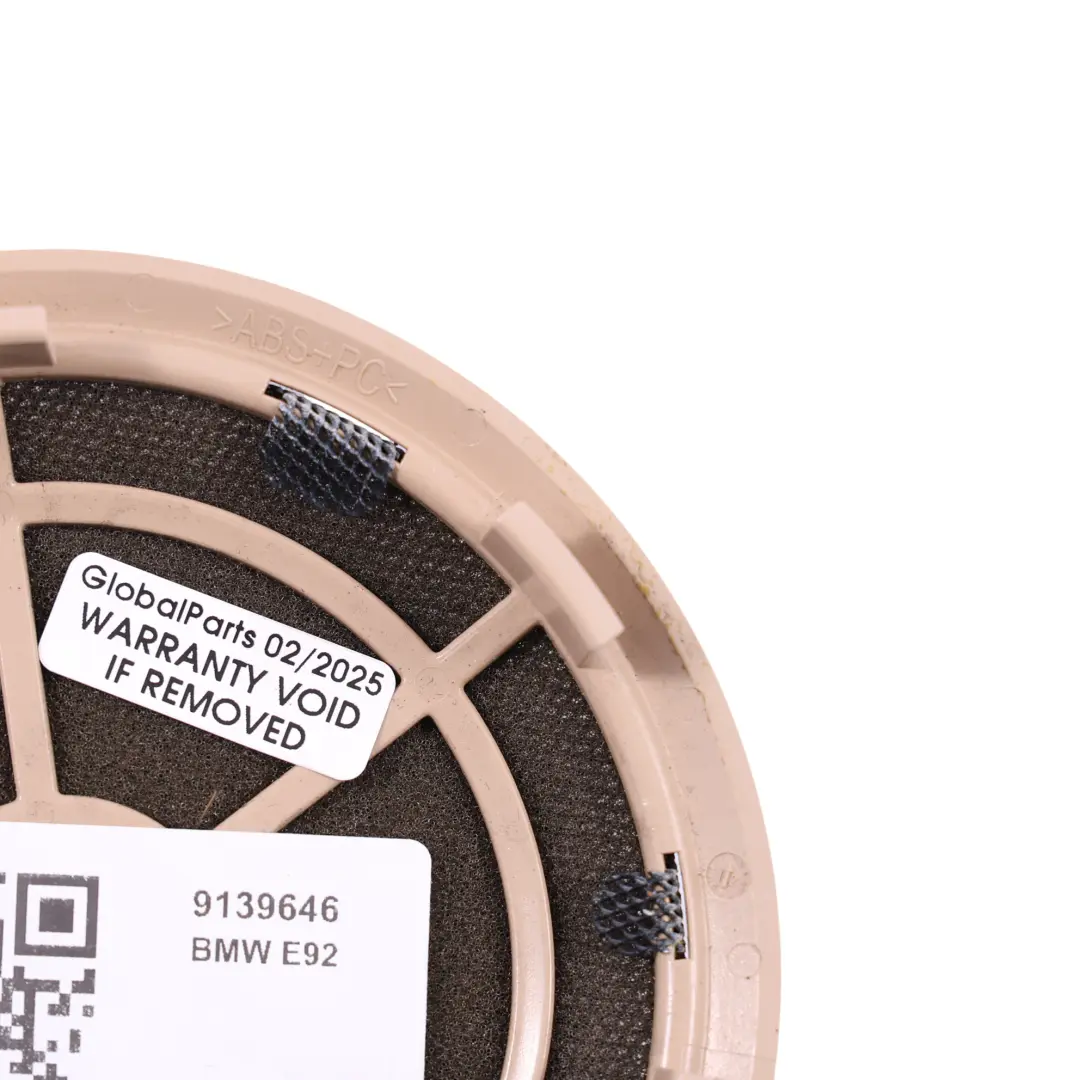 BMW E92 Garniture De Haut Parleur De Porte Avant Droite - SKU 9139646 - Numéro de pièce 9139646