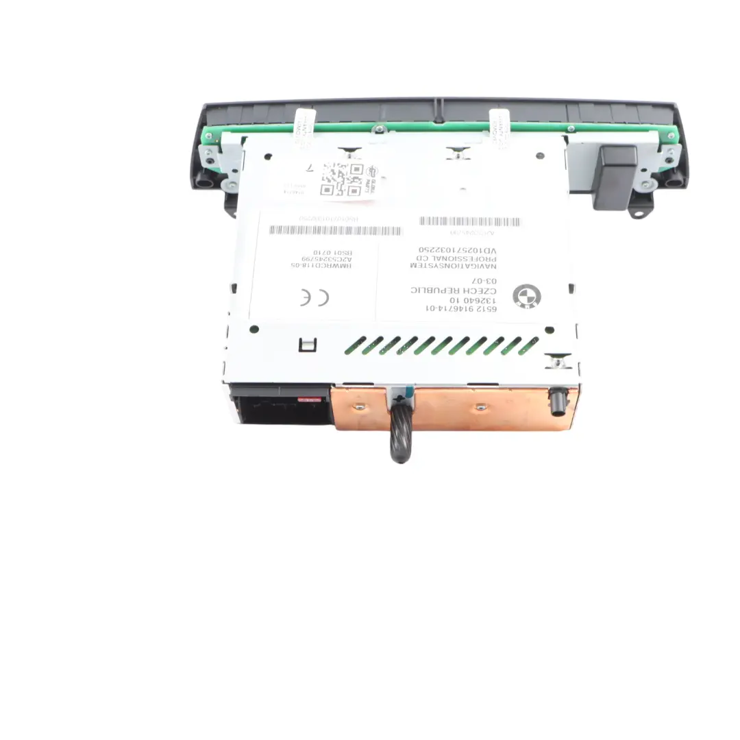 Radio Sat Nav Control Unit CD Player Control Unit to BMW X3 E83 Z4 E85 E86 with Part number 9146714 BMW X3 E83 Z4 E85 E86 Radio Sat Nav Control Unit CD Player Control Unit - SKU 9146714 - Part number 9146714