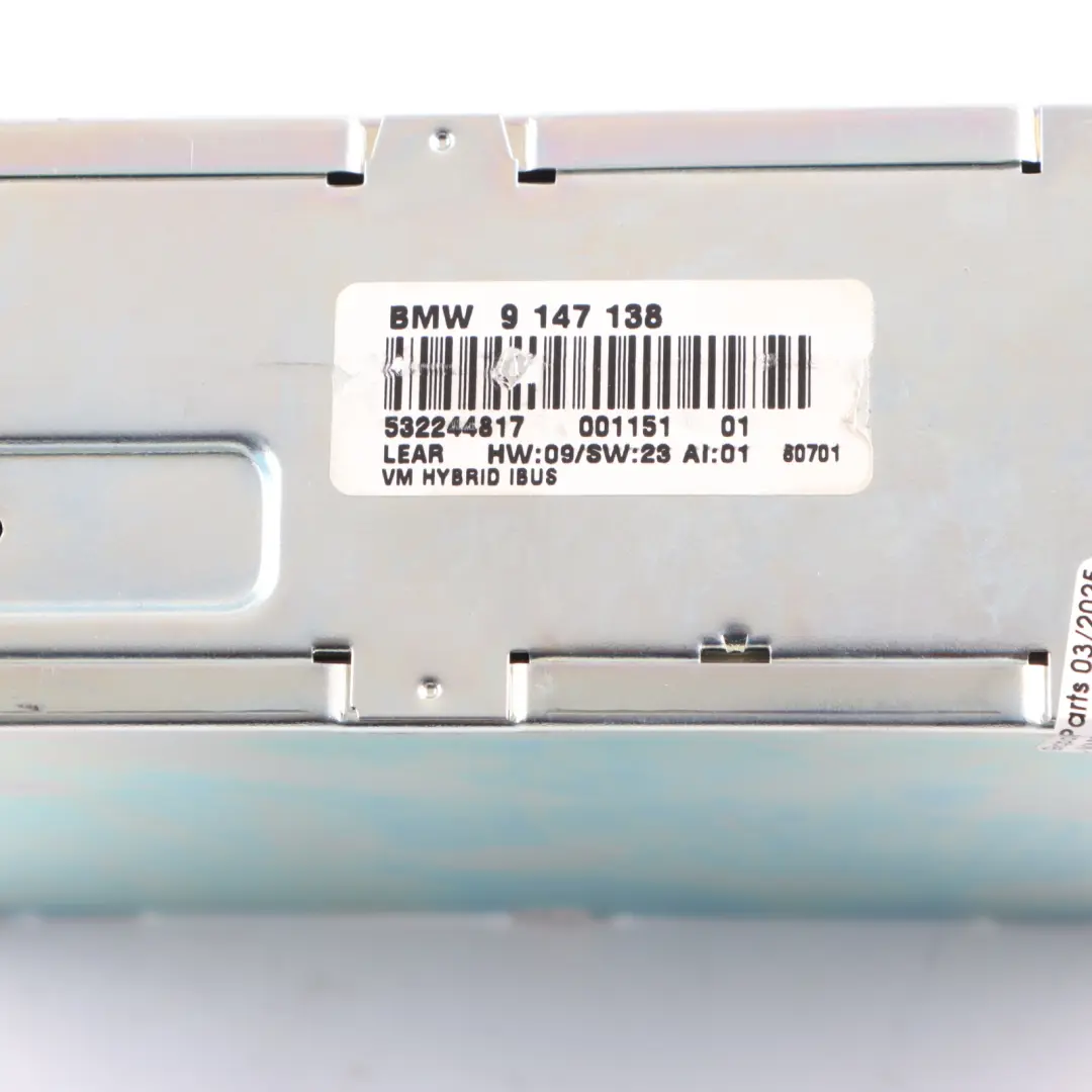 BMW X3 E83 Navigation System Video Module Control Unit High - SKU 9147138 - Part number 9147138